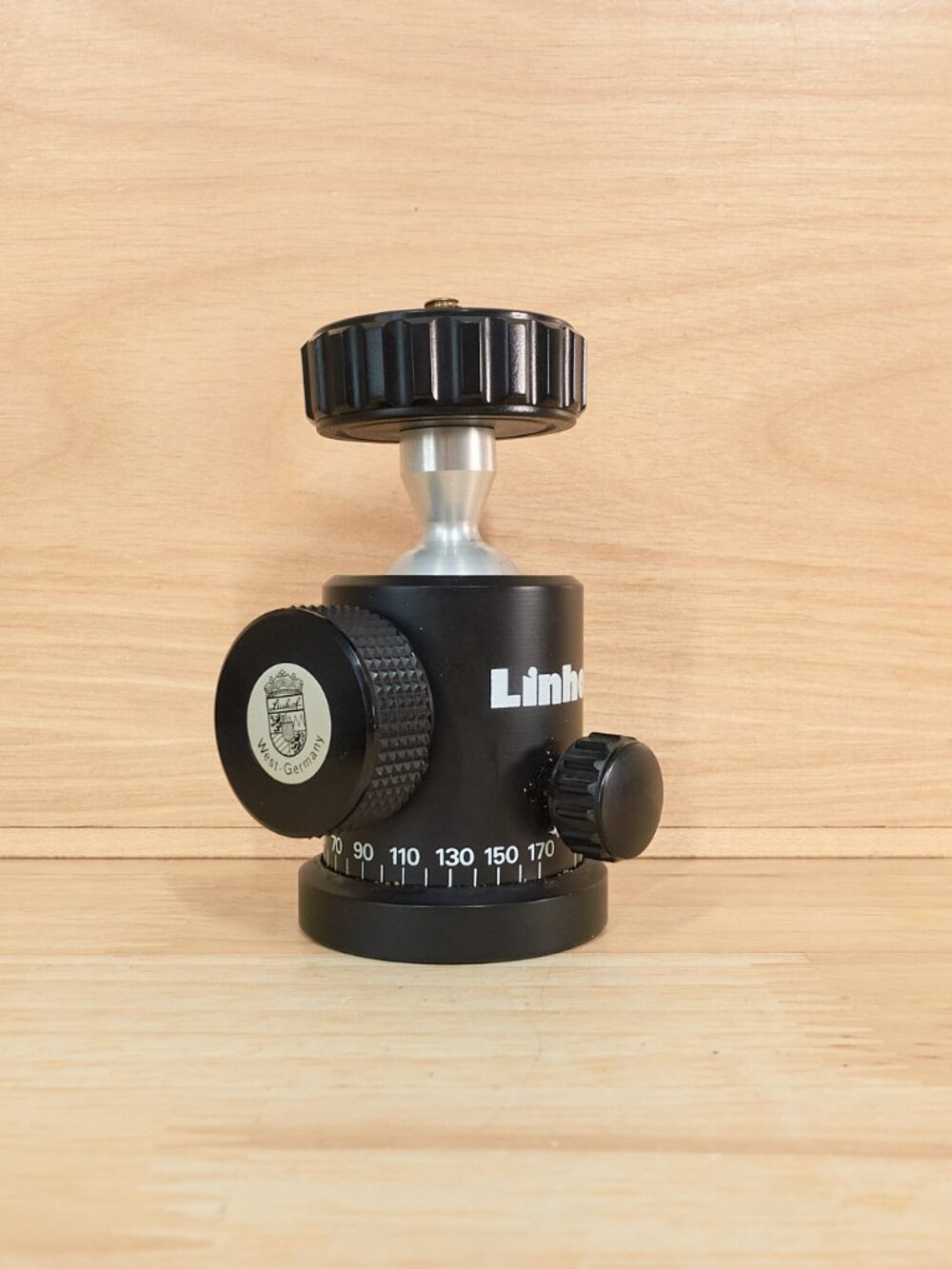 Linhof Universal Ballhead I 003677 Panorama Tripod Head West Germany with Box